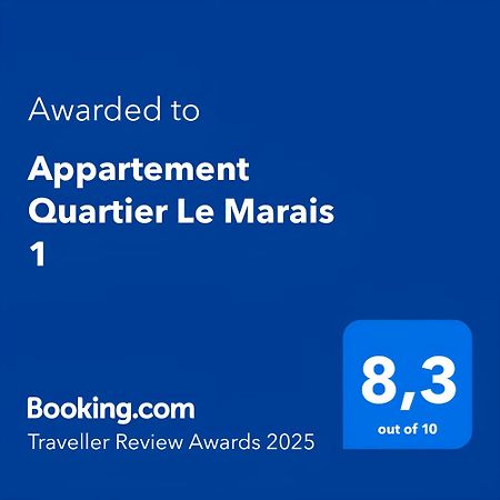 Appartement Quartier Le Marais 1 Free Netflix Paryż Zewnętrze zdjęcie